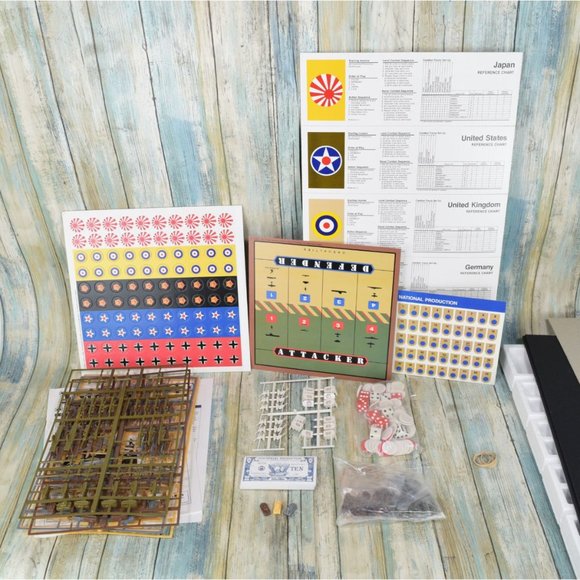 Vintage 1984 Axis & Allies 1942 Board Game Milton Bradley Spring COMPLETE - Picture 2 of 15